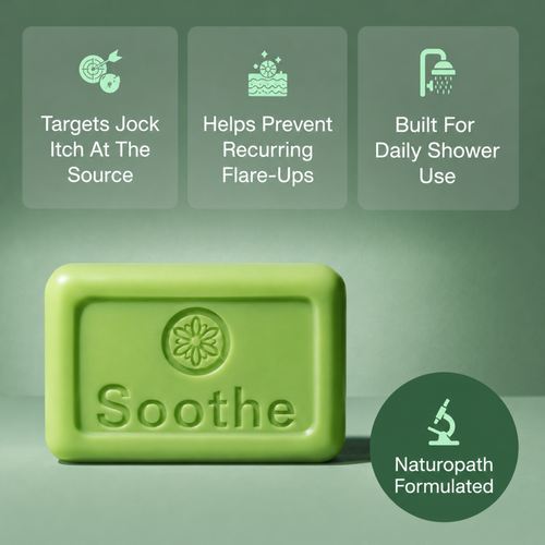 Soothe Antifungal Soap For Jock Itch