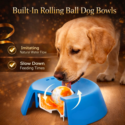 Soothe™ Slow Feeder Dog Bowls