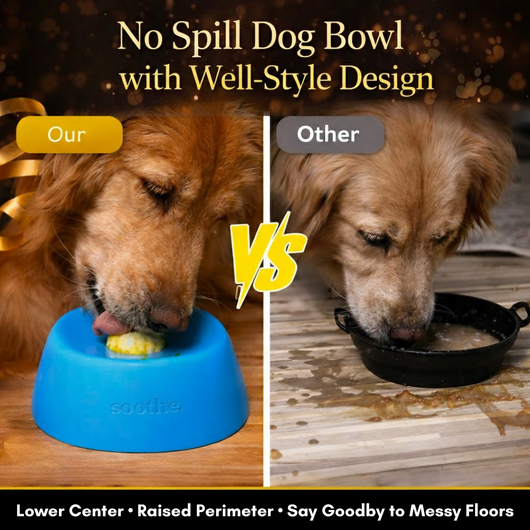Soothe™ Slow Feeder Dog Bowls