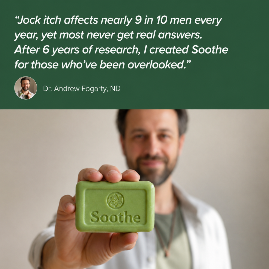 Soothe Antifungal Soap For Jock Itch