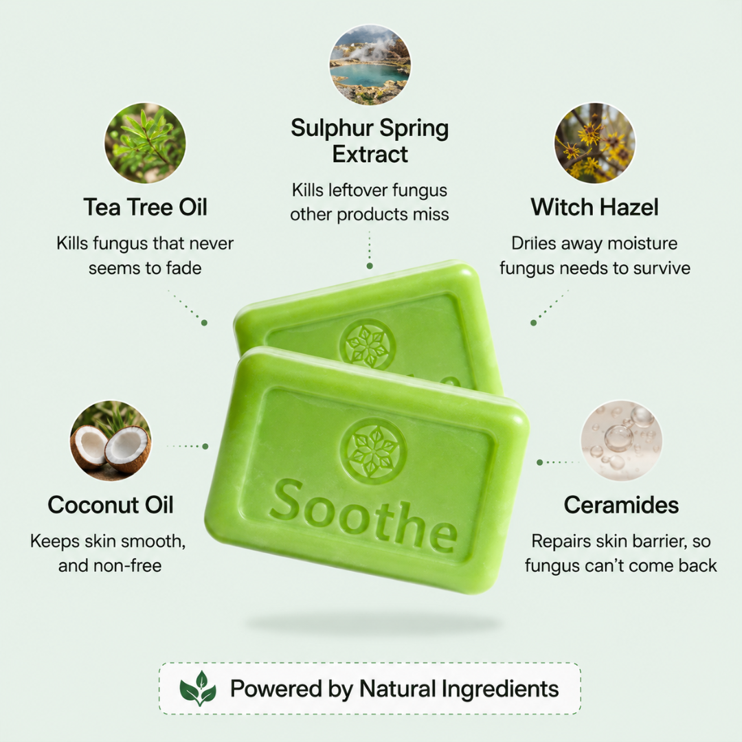 Soothe Antifungal Soap For Jock Itch