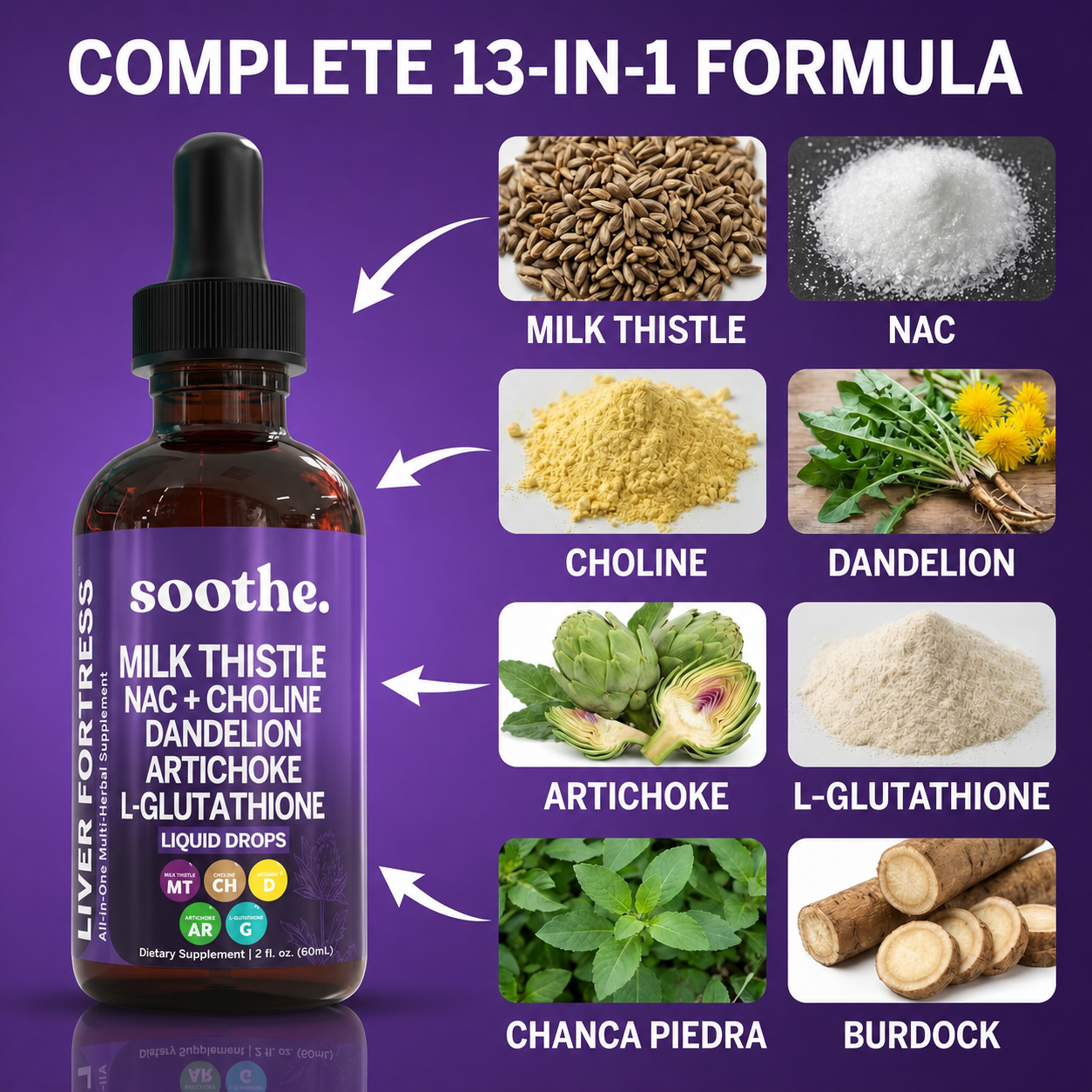 Soothe Liver Support Drops