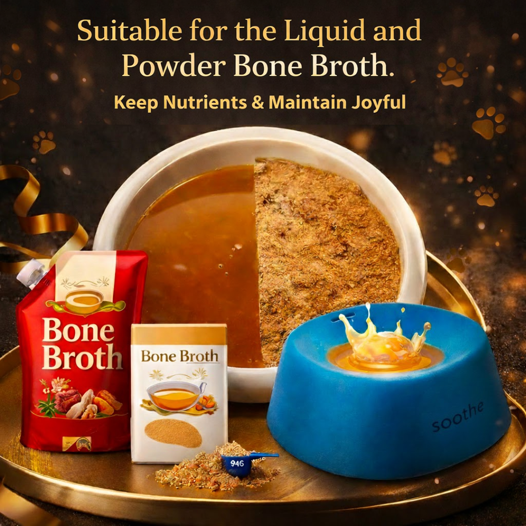 Soothe™ Slow Feeder Dog Bowls