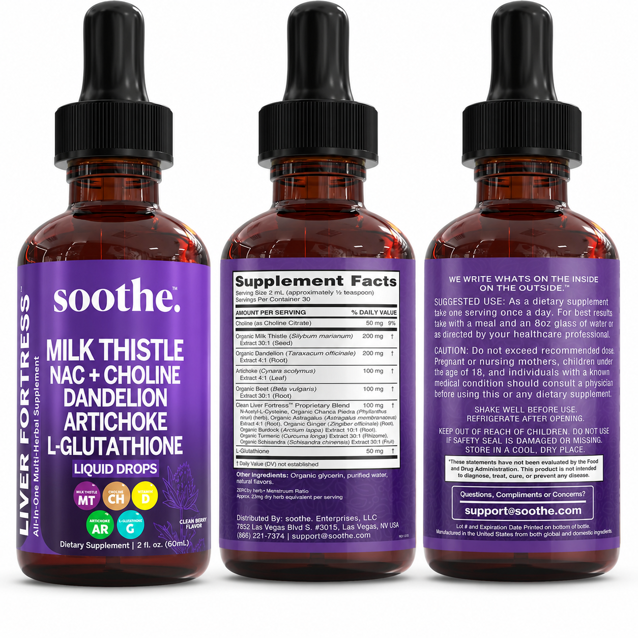 Soothe Liver Support Drops