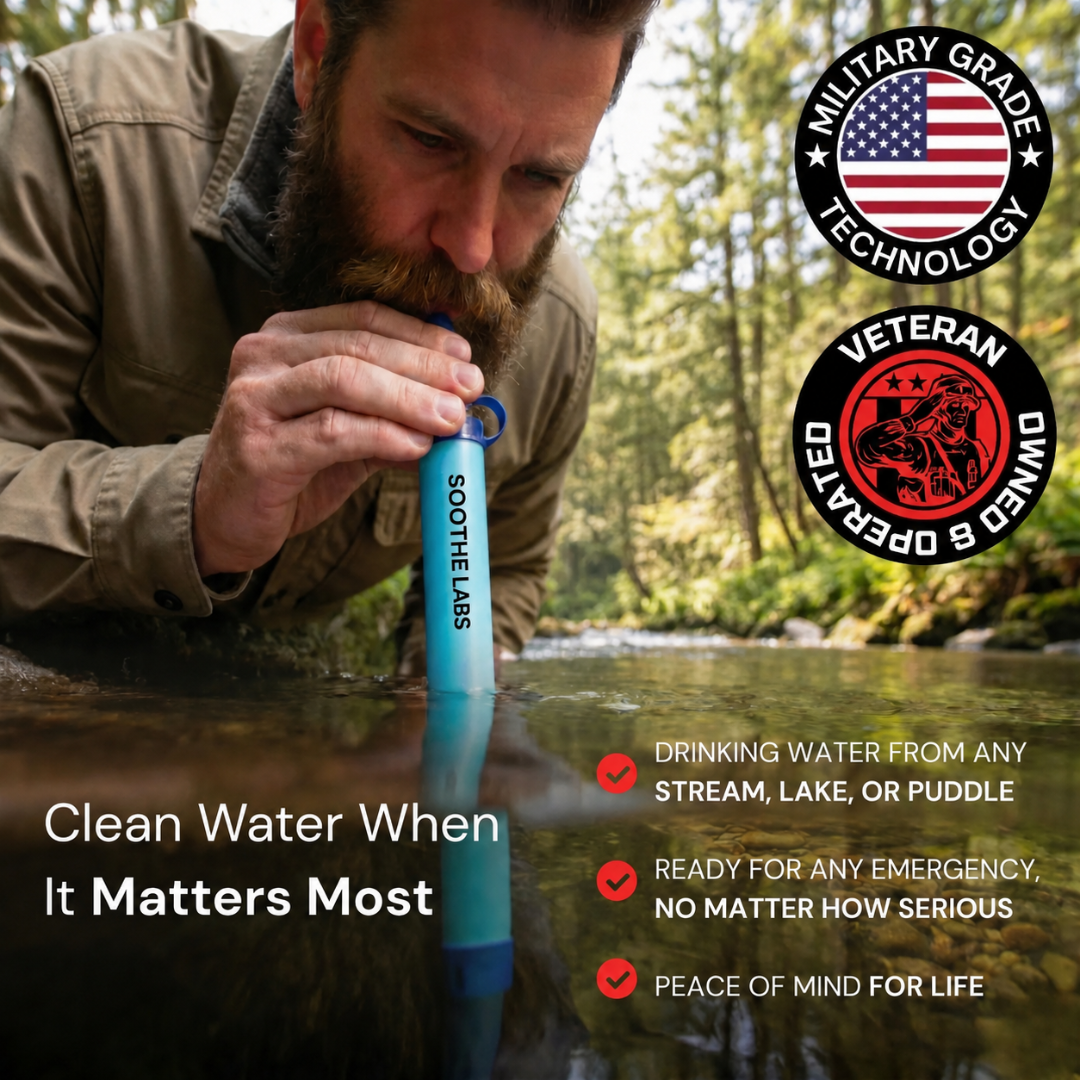 HYDRA-X2 Emergency Water Filter Straw (400 gal)